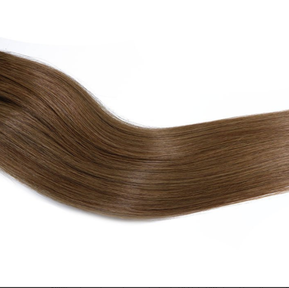 Clip in Hair Extensions Human Hair Highlights  Ombre for Fine Hair Full Head Silky Straight Soft Remy Hair YL325